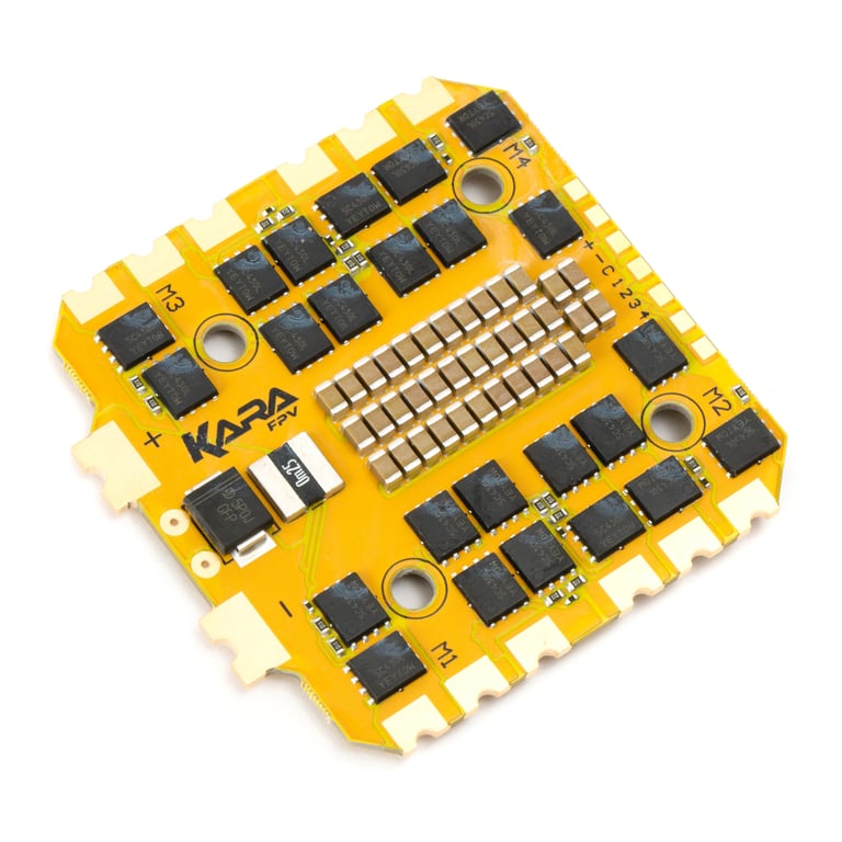 Регулятор ходу (ESC) KaraFPV Golden 4in1 80A 8S (4in1 80A 8S) - фото 1