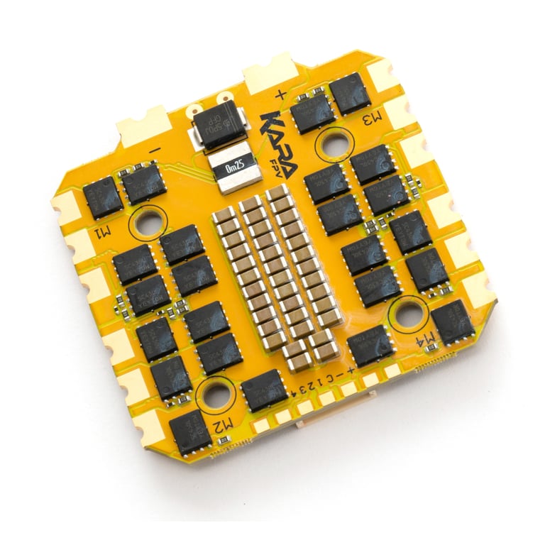 Регулятор ходу (ESC) KaraFPV Golden 4in1 80A 8S (4in1 80A 8S) - фото 4