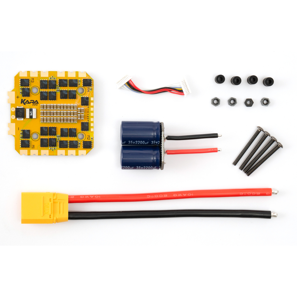 Регулятор ходу (ESC) KaraFPV Golden 4in1 80A 8S (4in1 80A 8S) - фото 5 Регулятор ходу (ESC) KaraFPV Golden 4in1 80A 8S (4in1 80A 8S) - фото 5