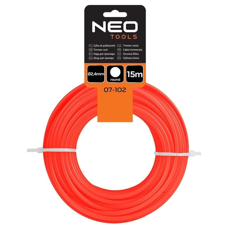 Жилка косильна Neo Tools 2.4мм, 15м (07-102) - фото 5