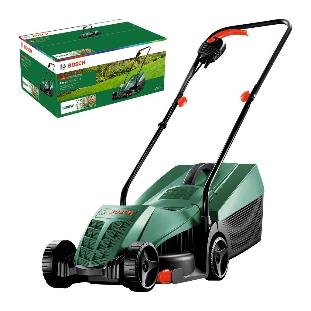 Газонокосарка Bosch EasyRotak 32-205 1200Вт, 32см, 31л, 25-65мм, 11.1кг (0.600.8A6.300) - фото 2 Газонокосарка Bosch EasyRotak 32-205 1200Вт, 32см, 31л, 25-65мм, 11.1кг (0.600.8A6.300) - фото 2