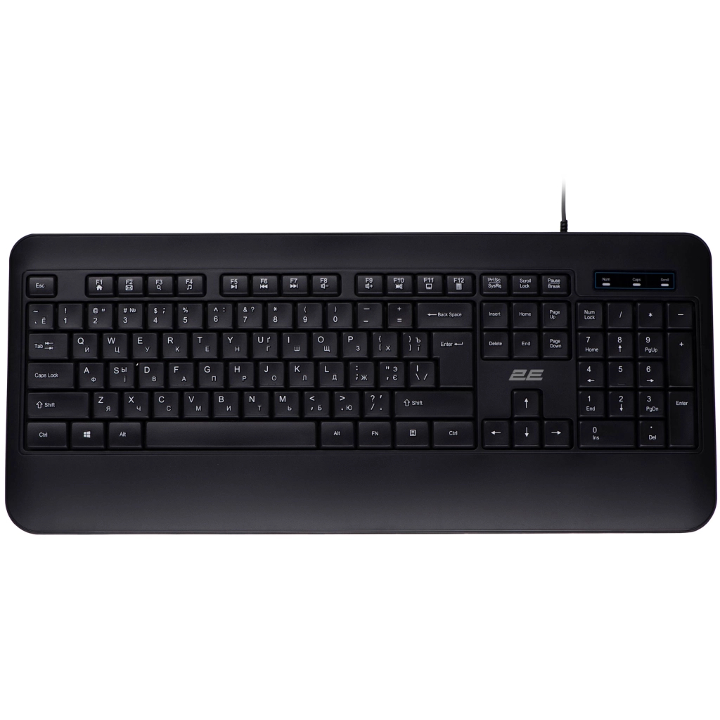 Клавіатура 2E 2Е KS109 USB-A Black (2E-KS109UB)