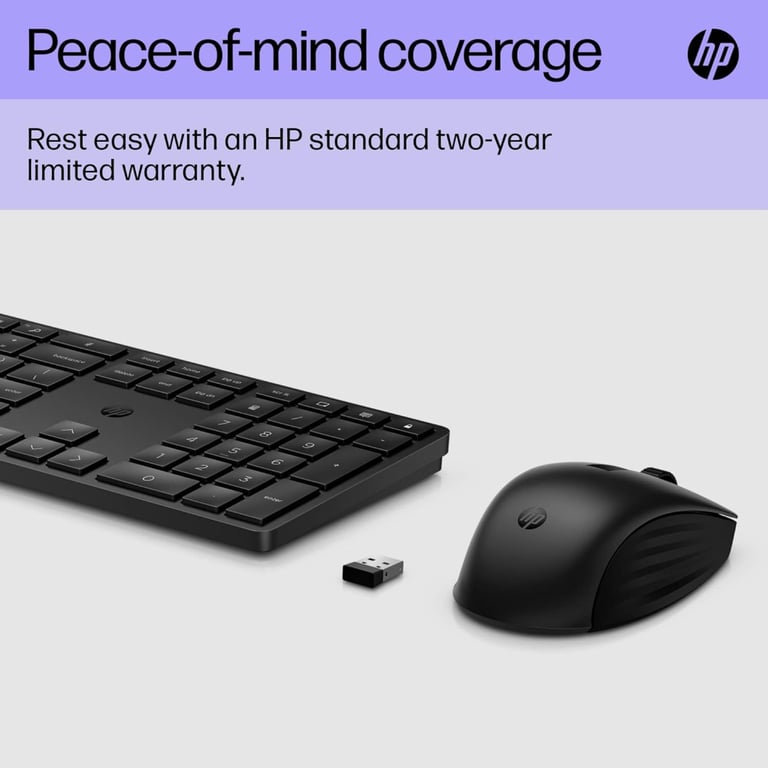 Комплект HP 650 Wireless UA Black (4R013AA) - фото 4