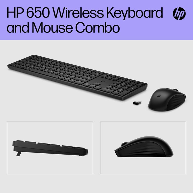 Комплект HP 650 Wireless UA Black (4R013AA) - фото 7