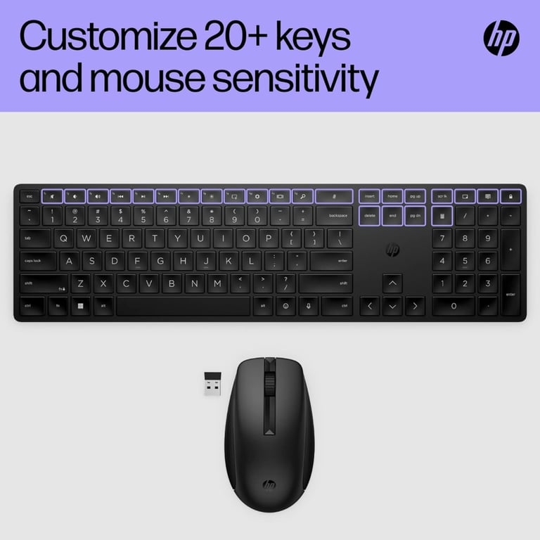 Комплект HP 650 Wireless UA Black (4R013AA) - фото 8