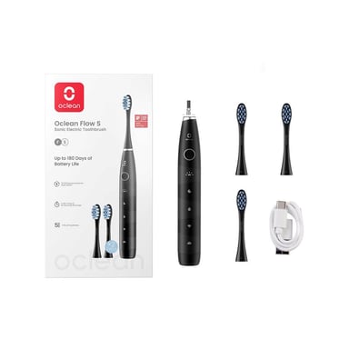 Електрична зубна щітка Oclean Flow S Electric Toothbrush Black (6970810557343) - фото 1