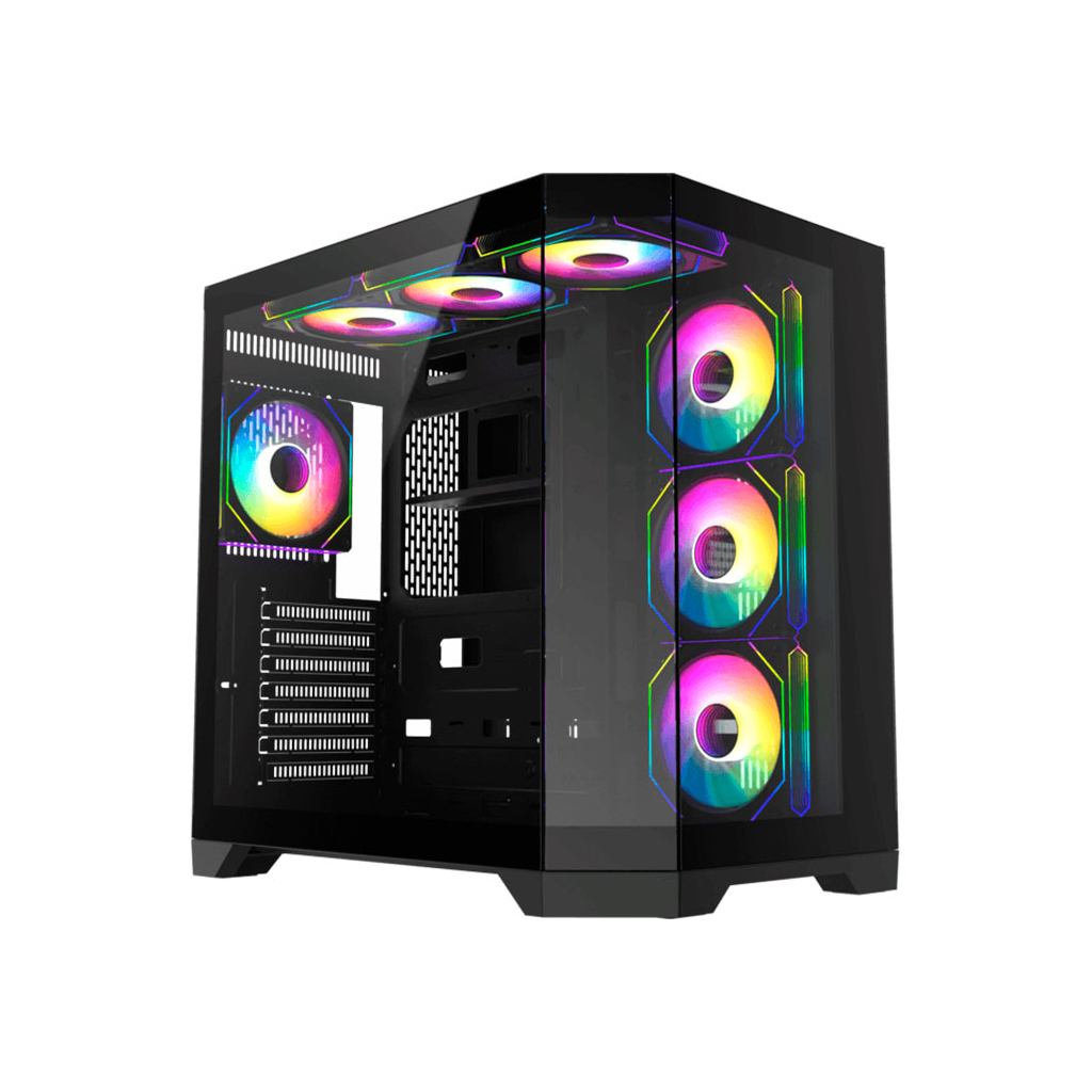 Корпус Gamemax HYPE-A Black - фото 1 Корпус Gamemax HYPE-A Black - фото 1