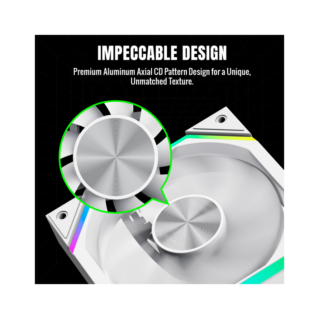 Кулер до корпусу Gamemax FN12A-N2-W - фото 10 Кулер до корпусу Gamemax FN12A-N2-W - фото 10