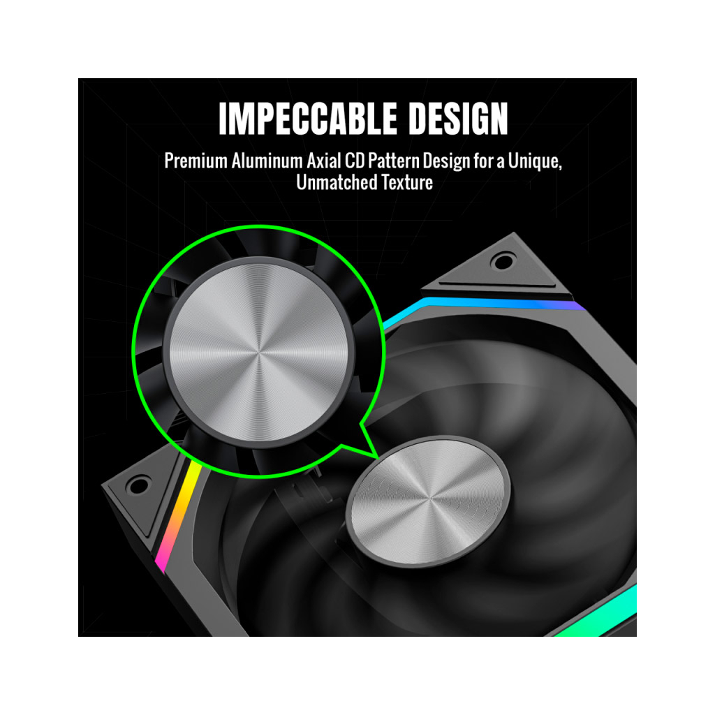 Кулер до корпусу Gamemax FN12A-N2-R - фото 9 Кулер до корпусу Gamemax FN12A-N2-R - фото 9