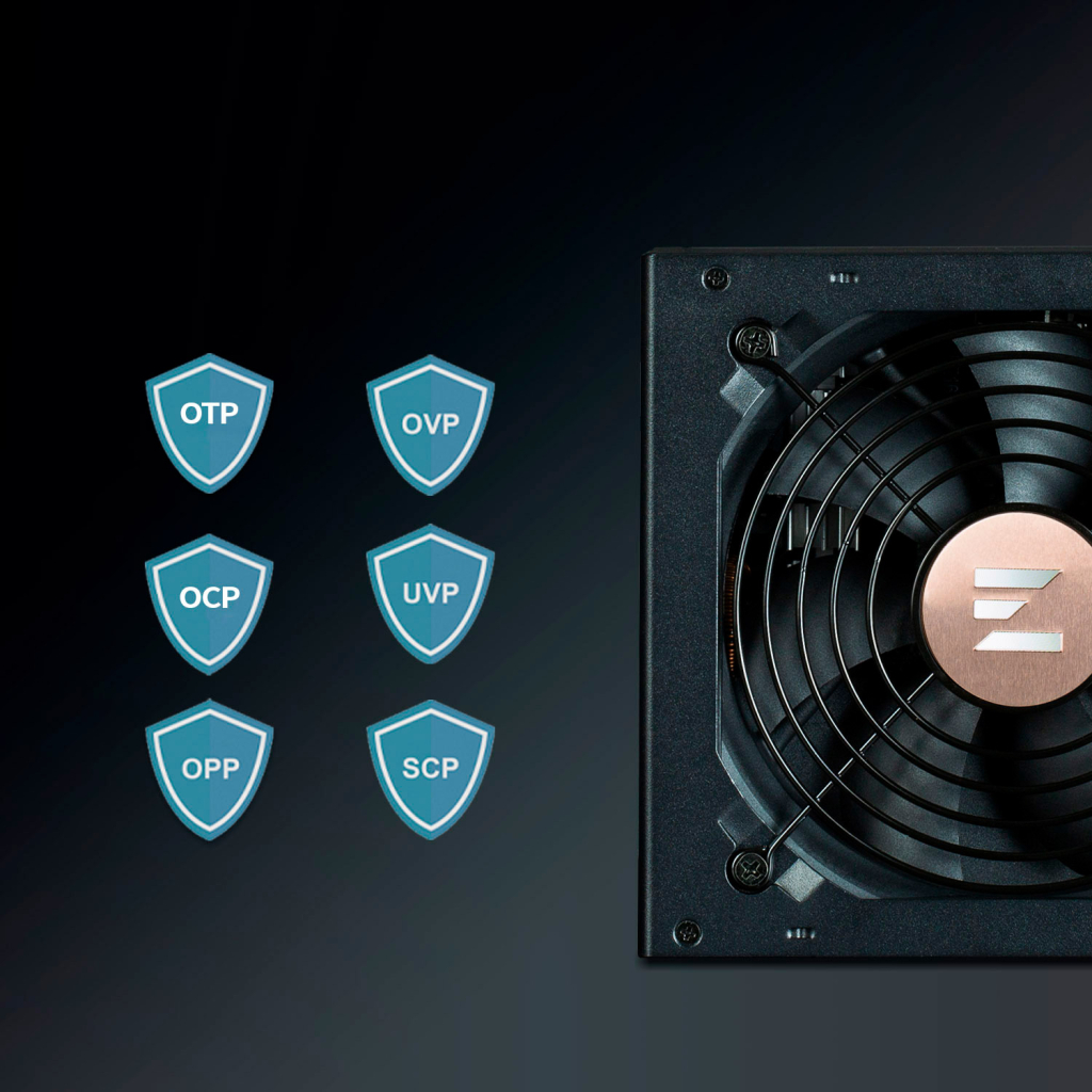 Блок живлення Zalman 600W (ZM600-GV2SE) - фото 4 Блок живлення Zalman 600W (ZM600-GV2SE) - фото 4