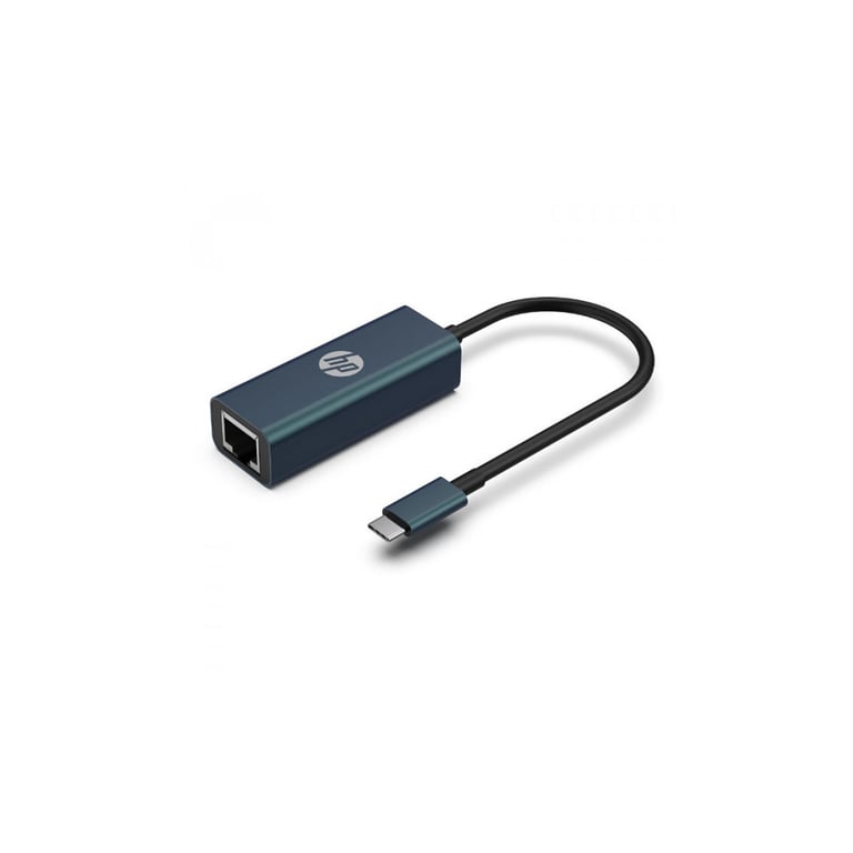 Адаптер USB-C to RJ45 Ethernet 1000Mbps blue HP (DHC-CT208) - фото 1