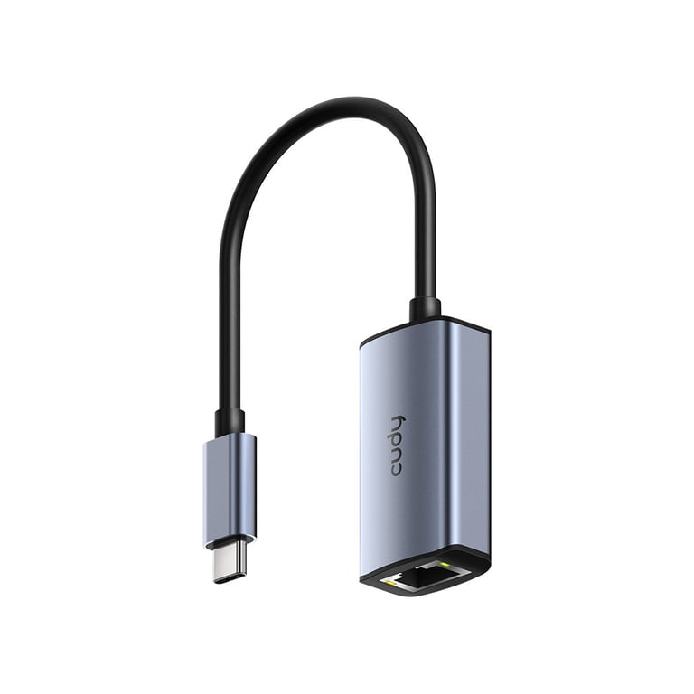 Адаптер USB-C to RJ45 Ethernet 1000Mbps Cudy (UE10C) - фото 1