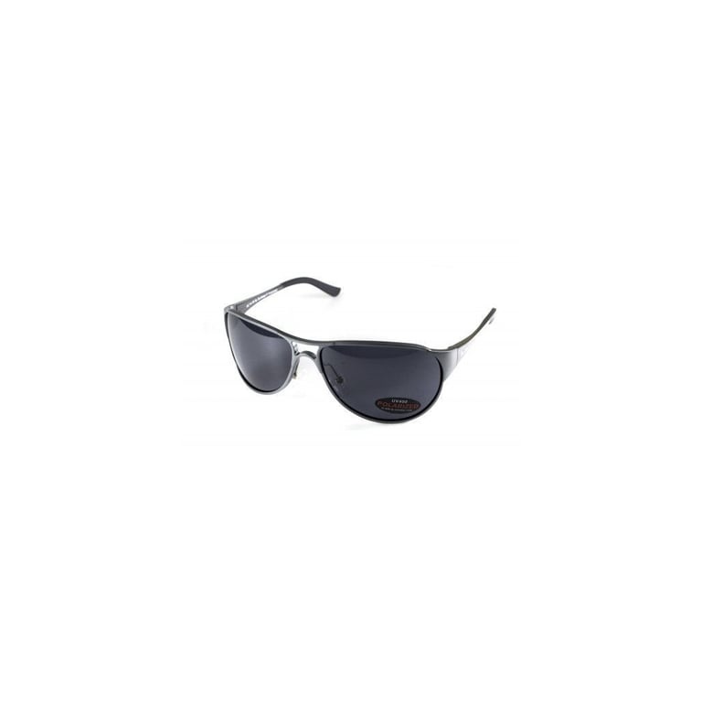 Сонцезахисні окуляри BluWater Alumination-3 Gun Metal Polarized Сірі (4АЛЮМ3-Г20П) - фото 4