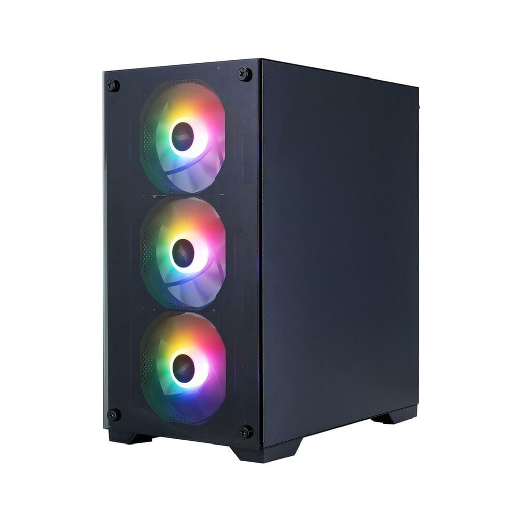 Корпус для ПК 1stPlayer X2-M-BK-4F7 - фото 2 Корпус для ПК 1stPlayer X2-M-BK-4F7 - фото 2