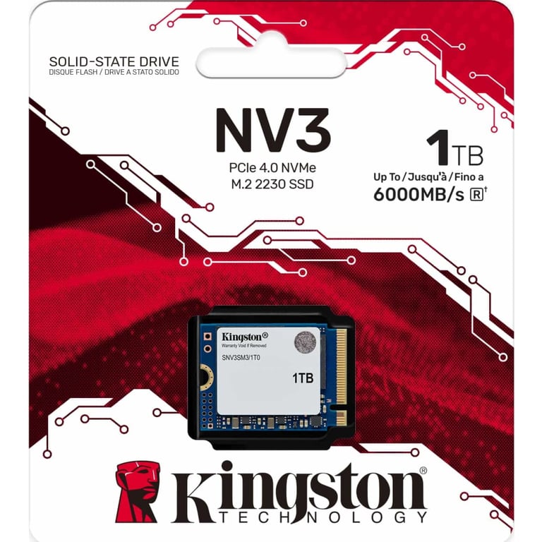 Накопичувач SSD M.2 2230 1TB NV3 Kingston (SNV3SM3/1T0) - фото 3