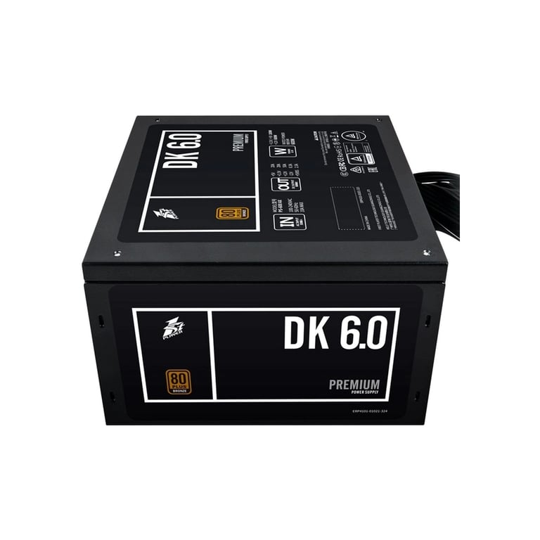 Блок живлення 1stPlayer 600W (DKPM-BRZ-600-BK-EU) - фото 2