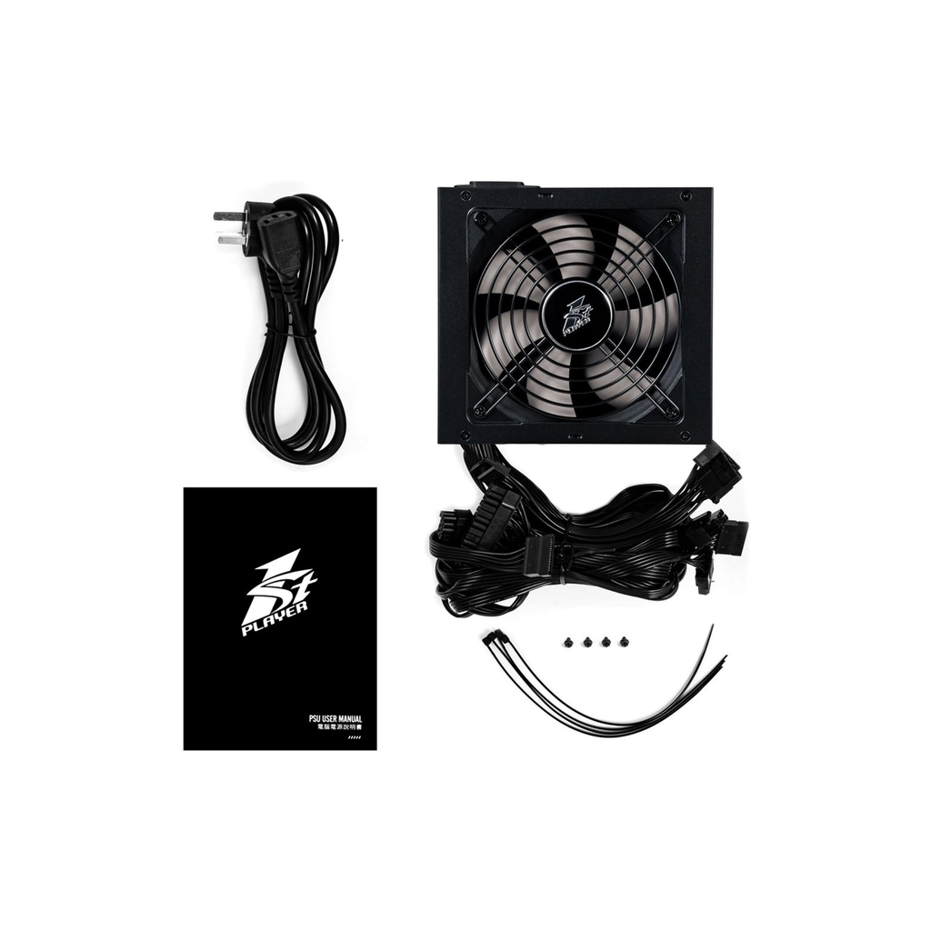 Блок живлення 1stPlayer 600W (DKPM-BRZ-600-BK-EU) - фото 6 Блок живлення 1stPlayer 600W (DKPM-BRZ-600-BK-EU) - фото 6