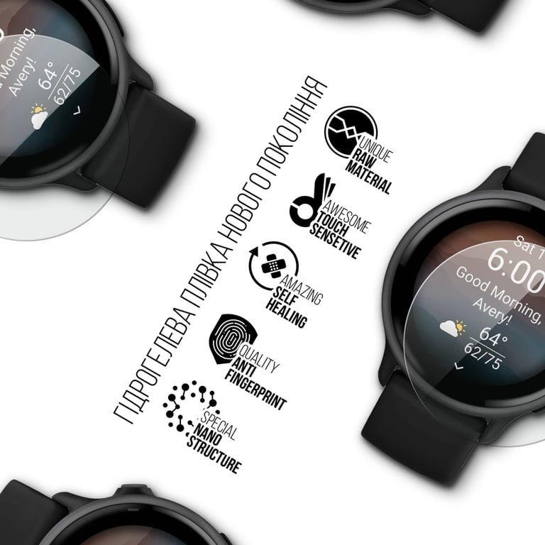 Плівка захисна Armorstandart Garmin Vivoactive 6 6 шт. (ARM86962) - фото 2