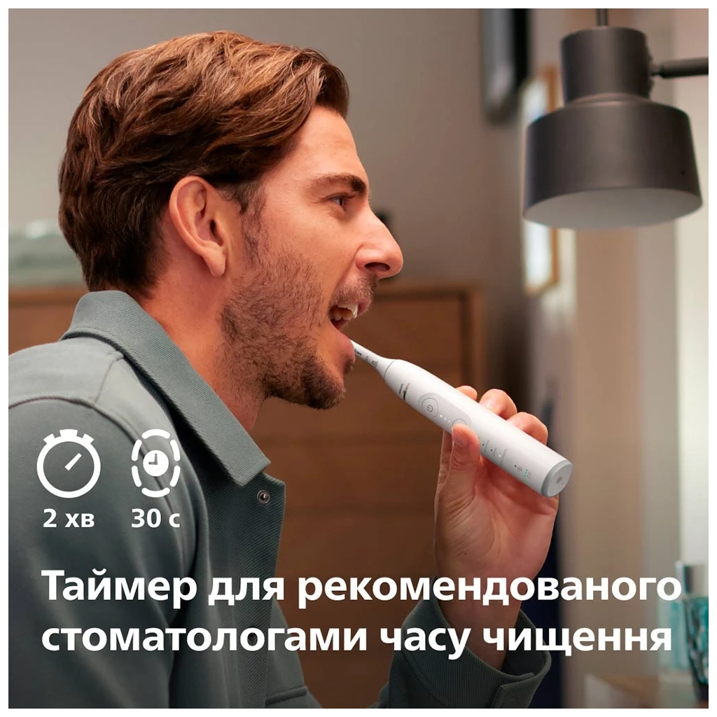 Електрична зубна щітка Philips HX7108/02 - фото 9 Електрична зубна щітка Philips HX7108/02 - фото 9