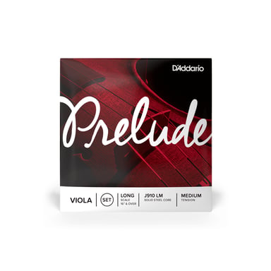 Струни для альта D%27Addario Prelude Viola String Set Long Scale Medium Tension (J910 LM)