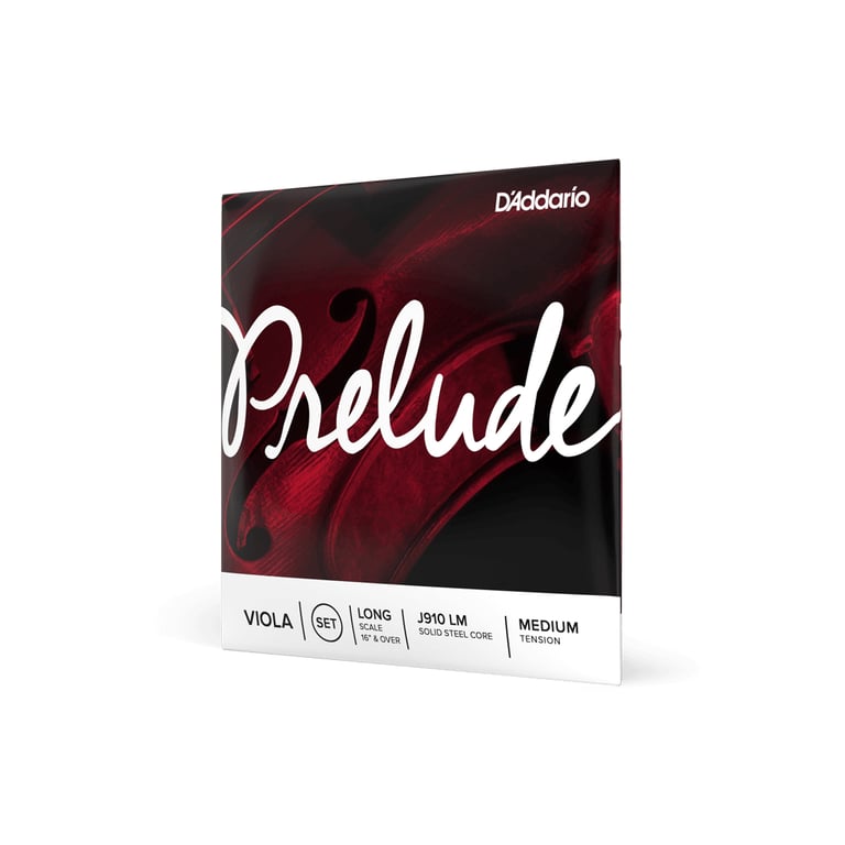 Струни для альта D'Addario Prelude Viola String Set Long Scale Medium Tension (J910 LM) - фото 2