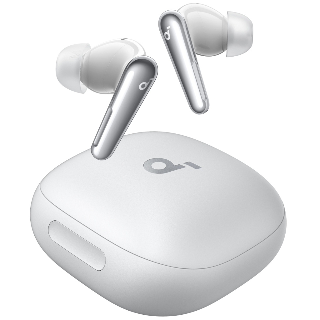 Навушники Anker SoundСore Liberty 4 Pro White matte (A3954G21) - фото 4 Навушники Anker SoundСore Liberty 4 Pro White matte (A3954G21) - фото 4