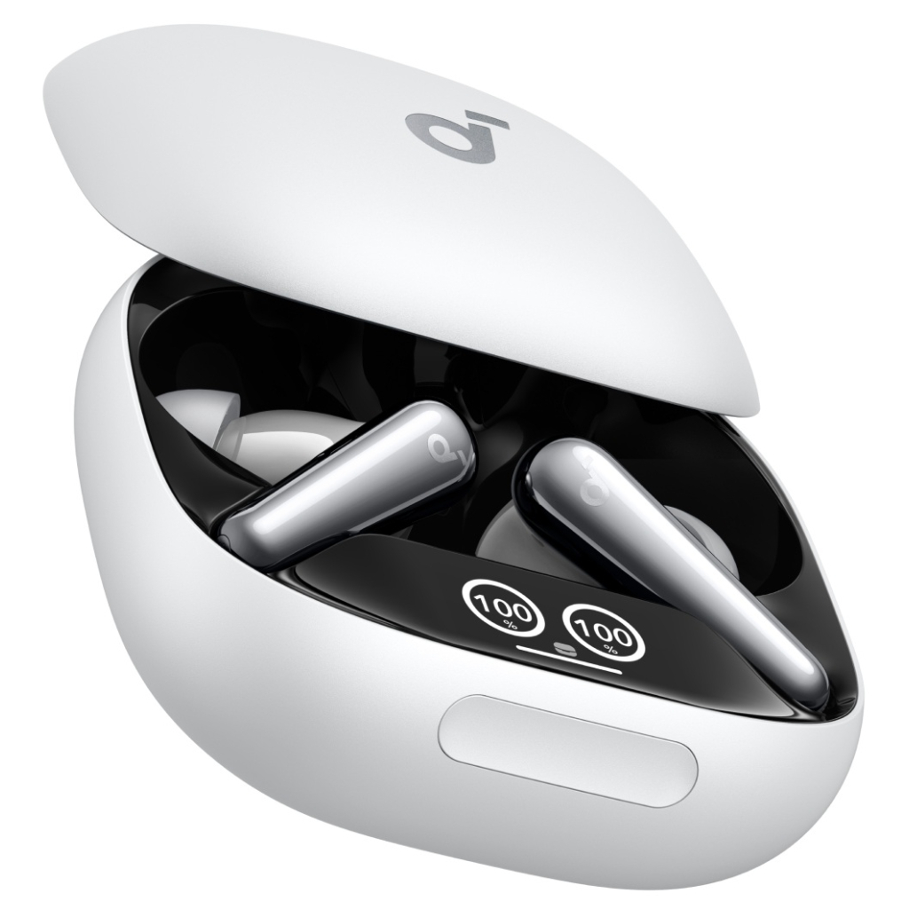 Навушники Anker SoundСore Liberty 4 Pro White matte (A3954G21) - фото 5 Навушники Anker SoundСore Liberty 4 Pro White matte (A3954G21) - фото 5