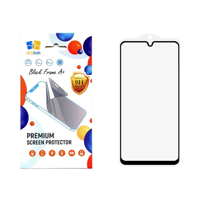 Скло захисне Drobak Samsung Galaxy A26 Black Frame A+ (383867) - фото 1