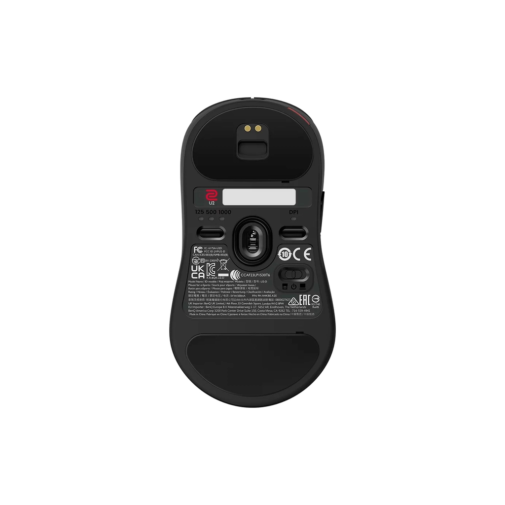 Мишка Zowie U2DW USB/Wireless Black (9H.N4PBE.A2E) - фото 2 Мишка Zowie U2DW USB/Wireless Black (9H.N4PBE.A2E) - фото 2