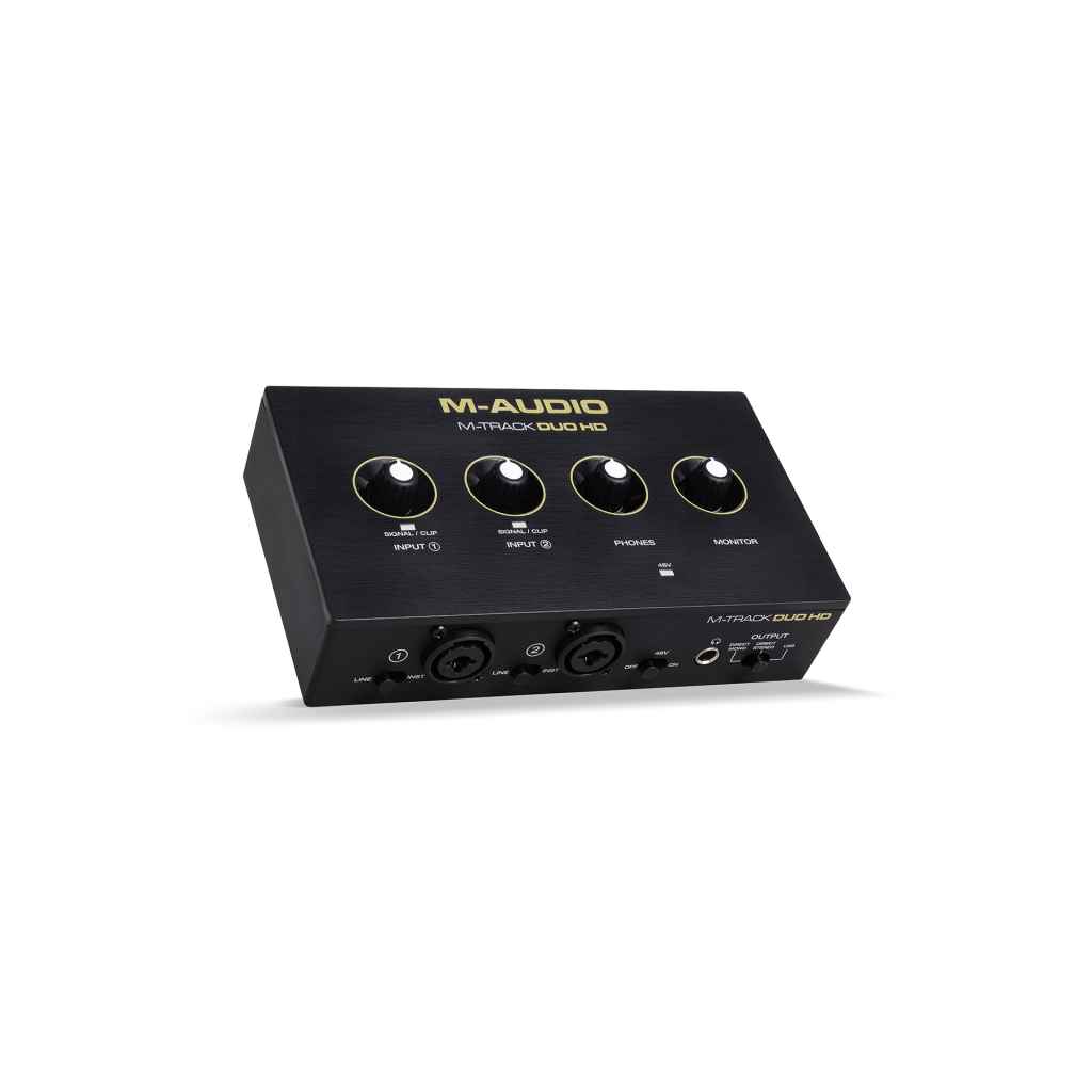 Аудіоінтерфейс M-Audio M-Track Duo HD - фото 2 Аудіоінтерфейс M-Audio M-Track Duo HD - фото 2