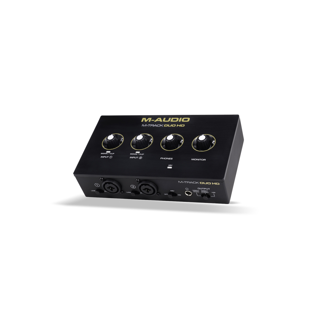 Аудіоінтерфейс M-Audio M-Track Duo HD - фото 3 Аудіоінтерфейс M-Audio M-Track Duo HD - фото 3