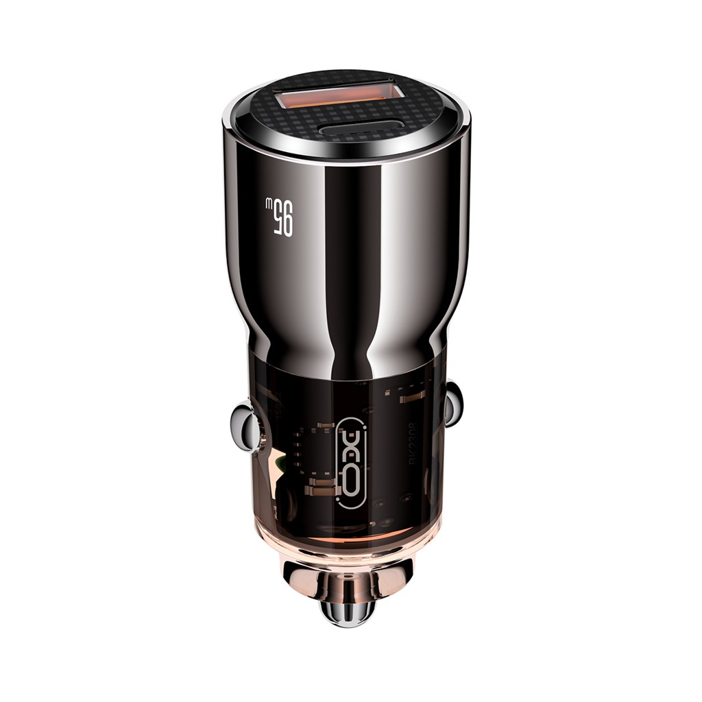 Зарядний пристрій XO CC58 USB-C PD65W + USB-A 30W Gray (CC58_Tarnish) - фото 5 Зарядний пристрій XO CC58 USB-C PD65W + USB-A 30W Gray (CC58_Tarnish) - фото 5