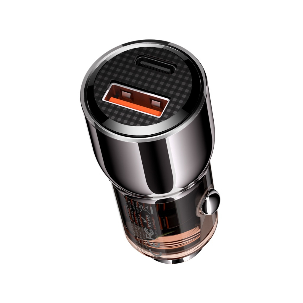 Зарядний пристрій XO CC58 USB-C PD65W + USB-A 30W Gray (CC58_Tarnish) - фото 9 Зарядний пристрій XO CC58 USB-C PD65W + USB-A 30W Gray (CC58_Tarnish) - фото 9