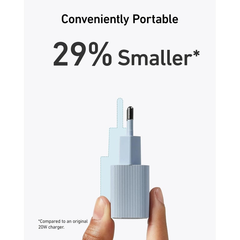 Зарядний пристрій Anker PowerPort 511 Nano IV 30W USB-C White (A2337G21) - фото 3