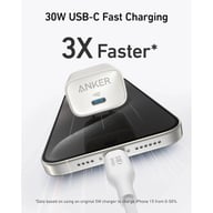 Зарядний пристрій Anker PowerPort 511 Nano IV 30W USB-C White (A2337G21) - фото 5
