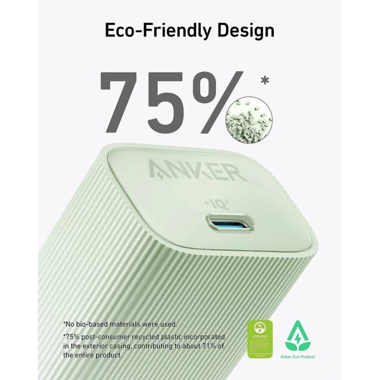 Зарядний пристрій Anker PowerPort 511 Nano IV 30W USB-C White (A2337G21) - фото 6