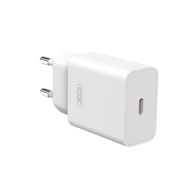 Зарядний пристрій XO L126 20W USB-C PD White (L126_White)