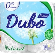 Туалетний папір Диво Premio Natural 3 шари 4 рулони (4820003833056) - фото 1