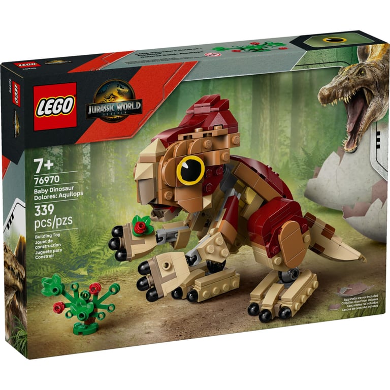 Конструктор LEGO Jurassic World Динозаврик Dolores: Аквілопс (76970) - фото 1