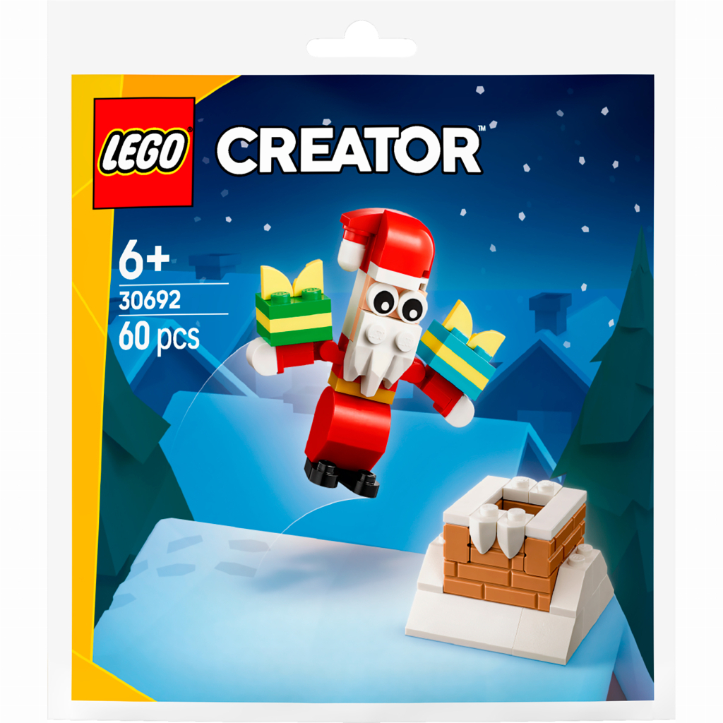 Конструктор LEGO recruitment Creator Різдвяні забави з димарем із Сантою (30692) Конструктор LEGO recruitment Creator Різдвяні забави з димарем із Сантою (30692)