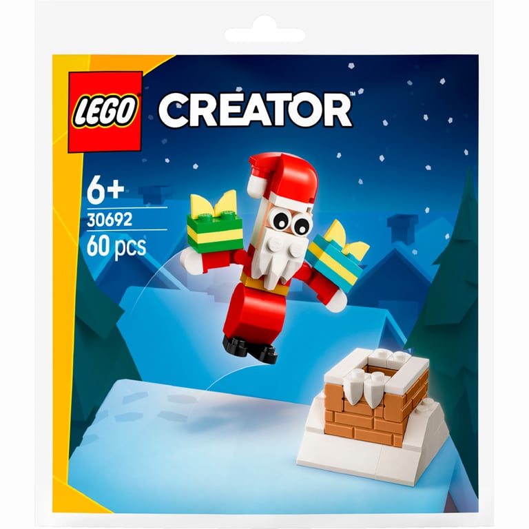 Конструктор LEGO recruitment Creator Різдвяні забави з димарем із Сантою (30692) - фото 1
