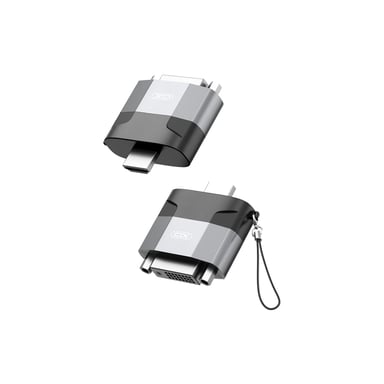 Перехідник HDMI to DVI XO (GB013-HDMIDVI.tranish) - фото 1