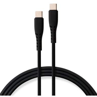 Дата кабель USB-C to USB-C 2.0m 240W Chip Silicon Black Vinga (VCDCCC2242SB)