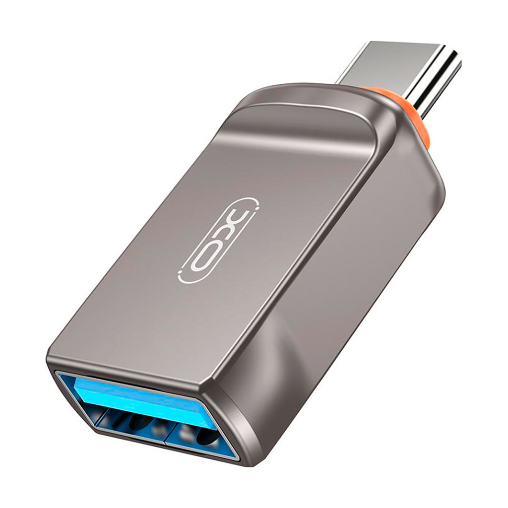 Перехідник OTG USB to USB-C XO (NB281B-СA.tranish) Перехідник OTG USB to USB-C XO (NB281B-СA.tranish)