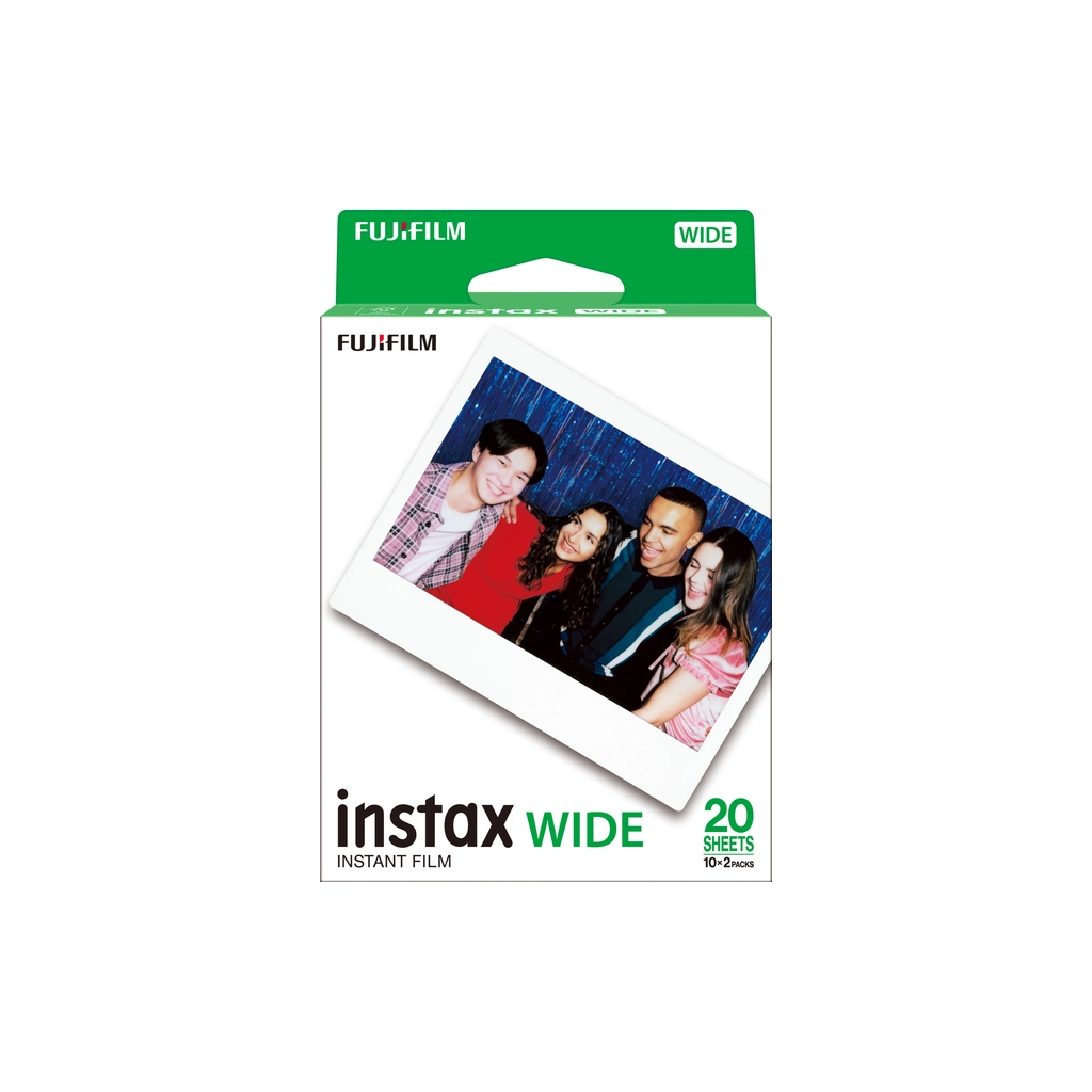Фотопапір Fujifilm Instax Wide 2х10шт GLOSSY (108х86мм) (16899922) - фото 2 Фотопапір Fujifilm Instax Wide 2х10шт GLOSSY (108х86мм) (16899922) - фото 2