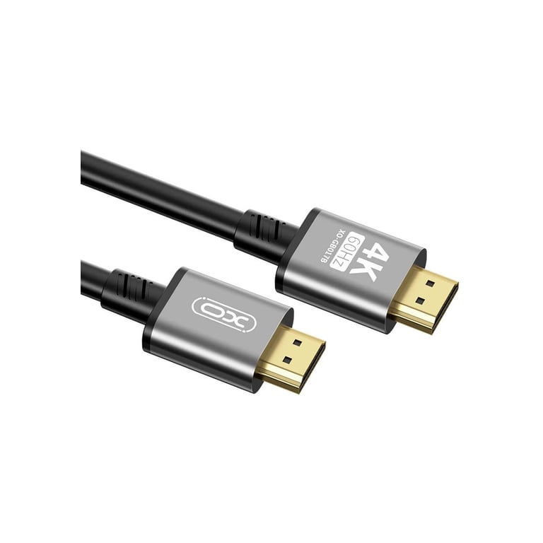 Кабель мультимедійний HDMI M to HDMI M 5.0m V2.0 black XO (GB017B-HDMI.tranish) - фото 3