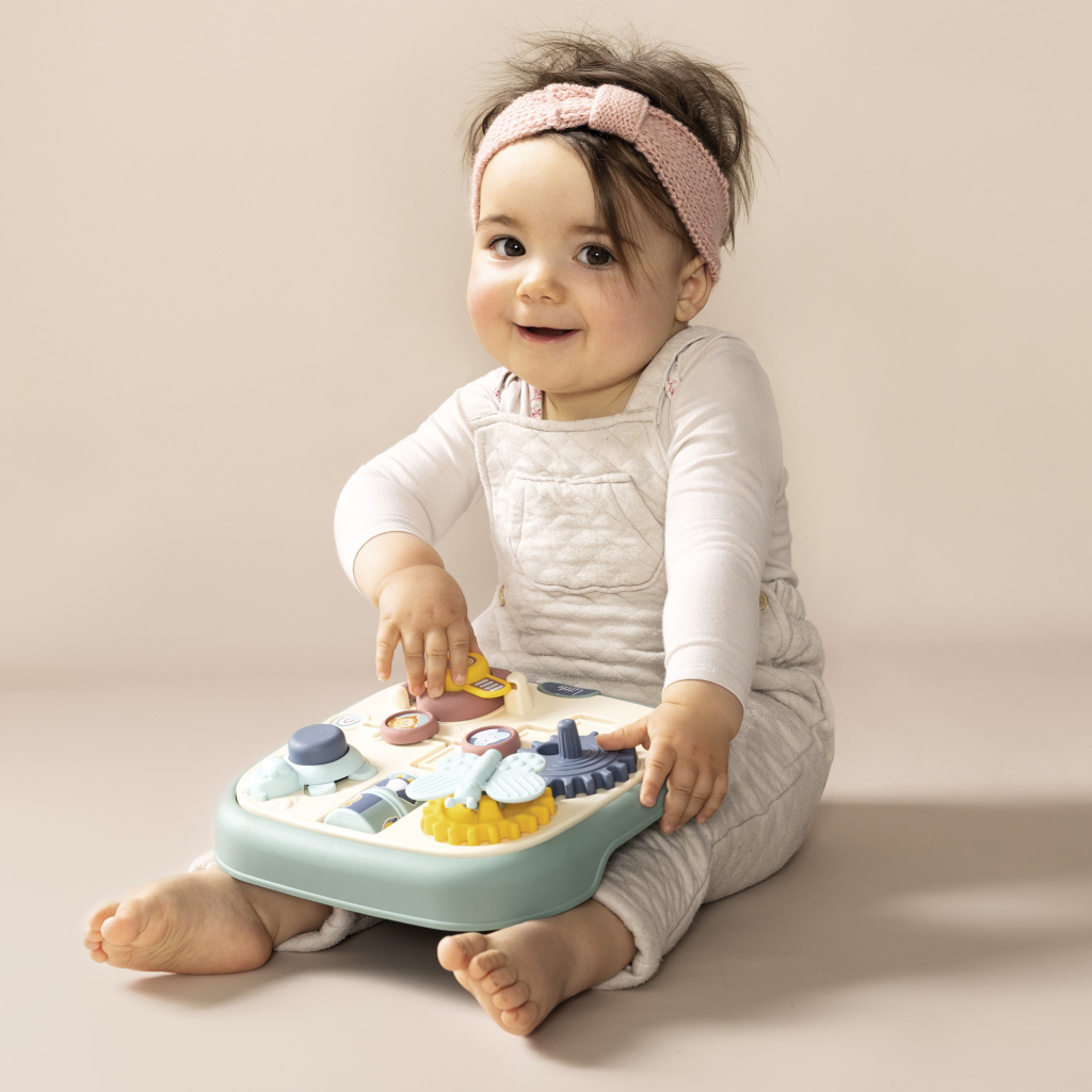 Розвиваюча іграшка Smoby Функціональний бізіборд Little Активність (7600140317) - фото 3 Розвиваюча іграшка Smoby Функціональний бізіборд Little Активність (7600140317) - фото 3