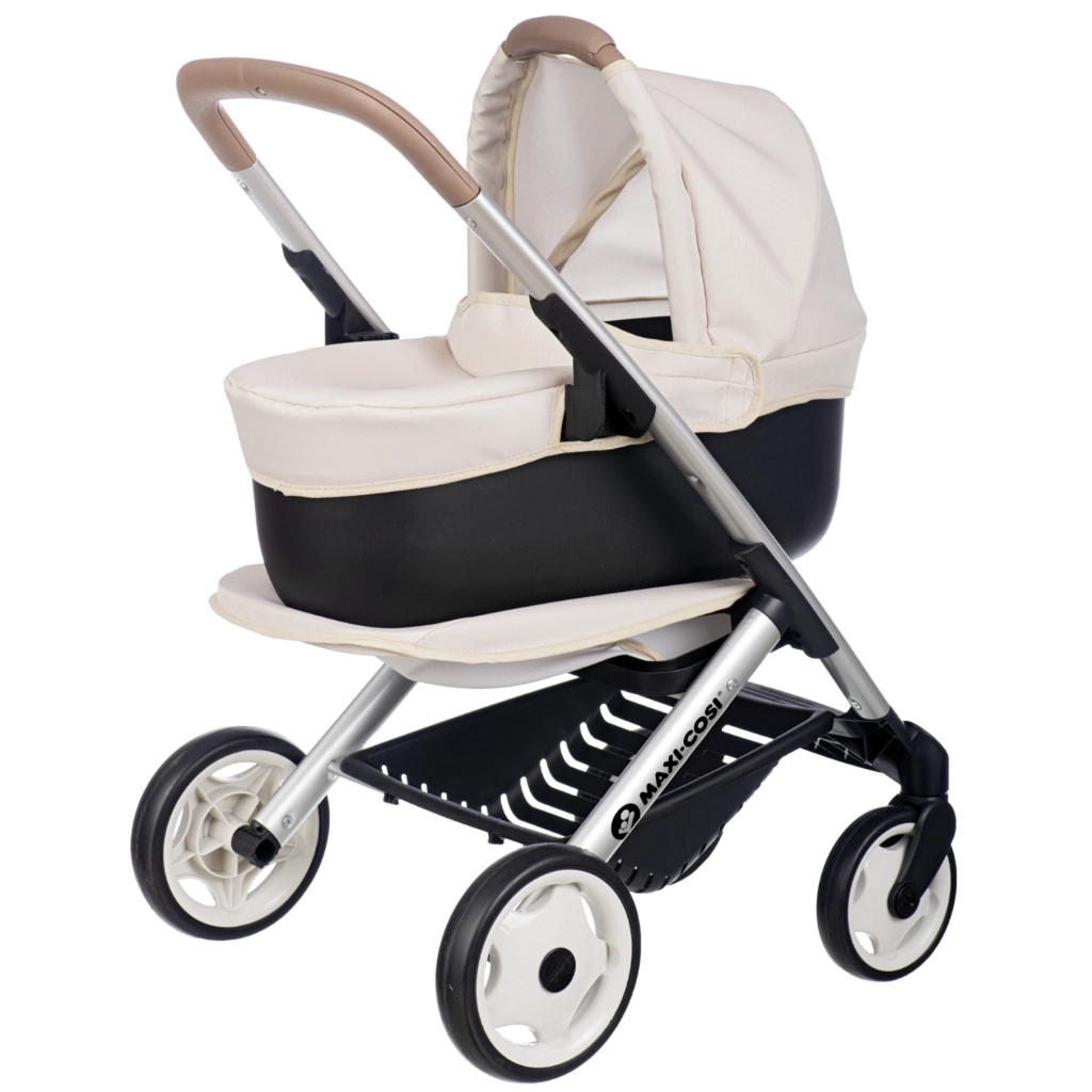 Коляска для ляльок Smoby Maxi-Cosi 3 в 1. Айворі зі знімною люлькою, 55 x 39 x 64 см, 3+ (7600253122) Коляска для ляльок Smoby Maxi-Cosi 3 в 1. Айворі зі знімною люлькою, 55 x 39 x 64 см, 3+ (7600253122)