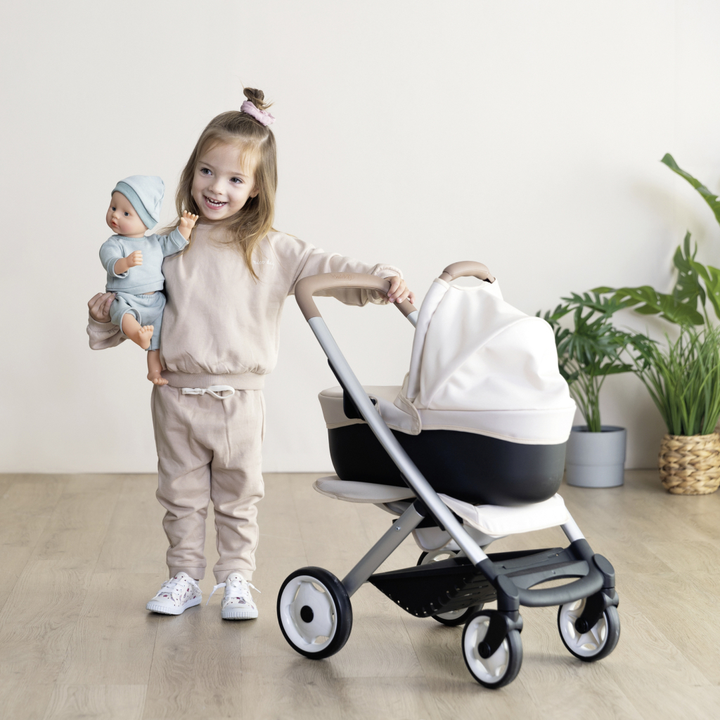 Коляска для ляльок Smoby Maxi-Cosi 3 в 1. Айворі зі знімною люлькою, 55 x 39 x 64 см, 3+ (7600253122) - фото 6 Коляска для ляльок Smoby Maxi-Cosi 3 в 1. Айворі зі знімною люлькою, 55 x 39 x 64 см, 3+ (7600253122) - фото 6