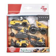 Спецтехніка Dickie Toys Вольво. Мікроробітники, 5 машин (3722008) - фото 5